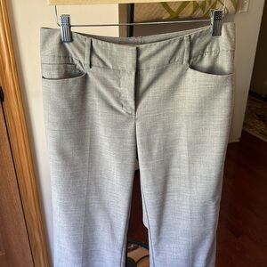 New York and Company Gray Stretch Trouser size 4